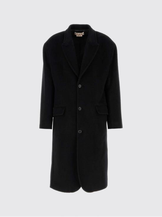 26FW 마르니 코트 TUMU0157U0UTWA49 00N99 Black - MARNI