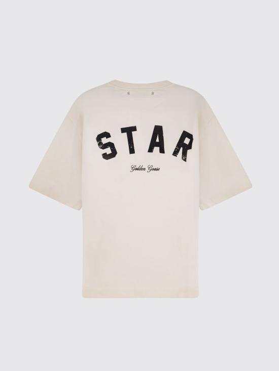 26FW 골든구스 반팔 티셔츠 GUP01873P00241811616 White - GOLDEN GOOSE