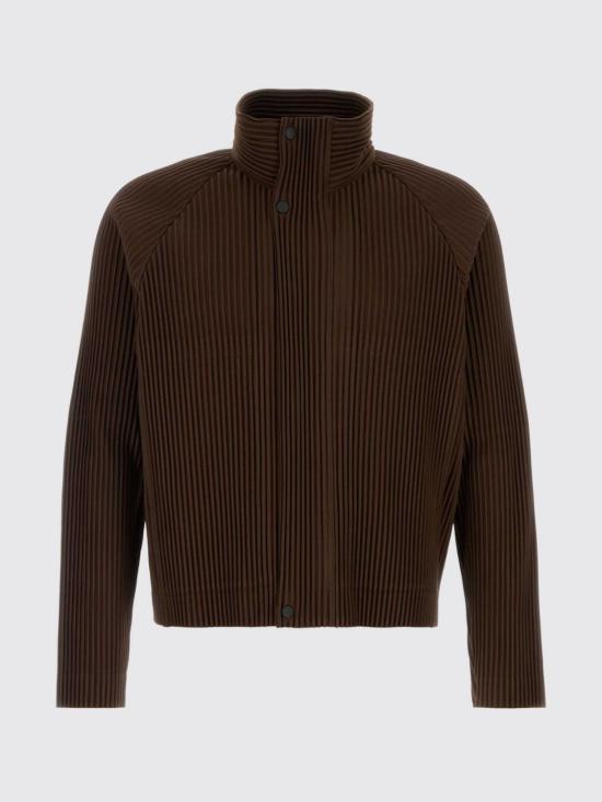 26FW 옴므 플리세 이세이 미야케 스웨터 HP68JC151 46 Brown - HOMME PLISSE' ISSEY MIYAKE