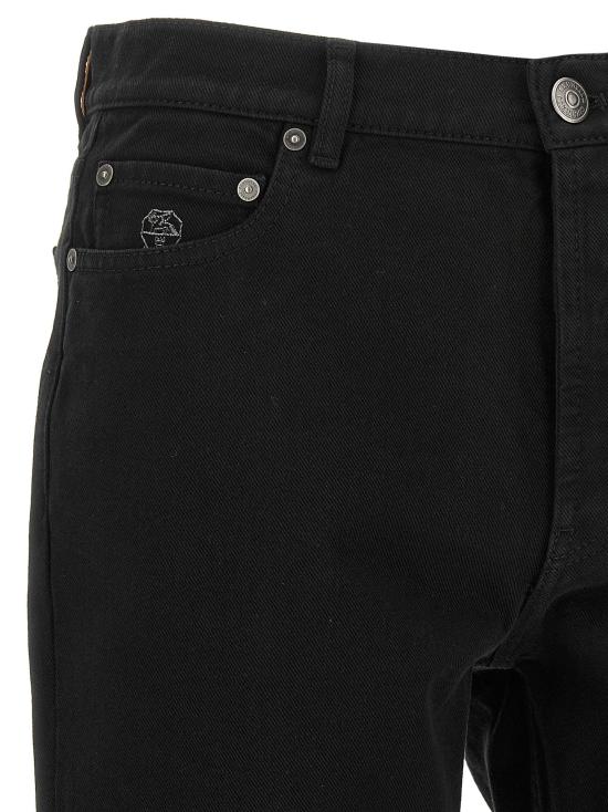  브루넬로 쿠치넬리 데님 팬츠 LDM237PO2090C101 BLACK - BRUNELLO CUCINELLI