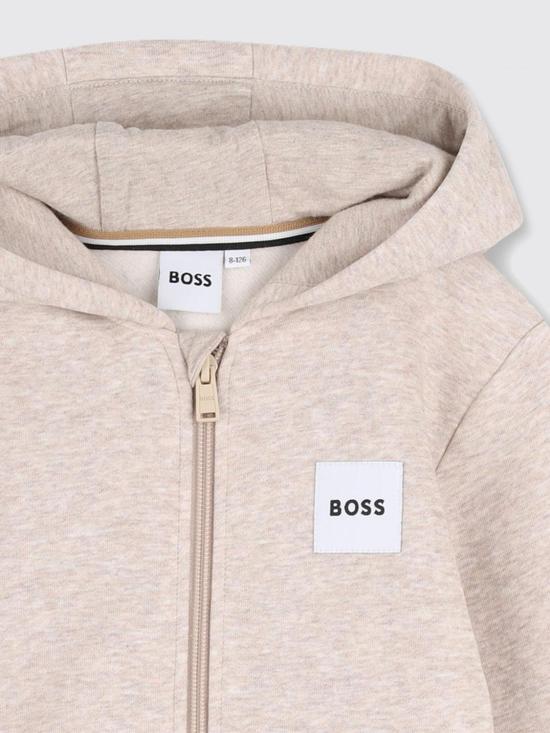 26FW [키즈] 보스 캐주얼 세트 J53442 B51 Beige - BOSS