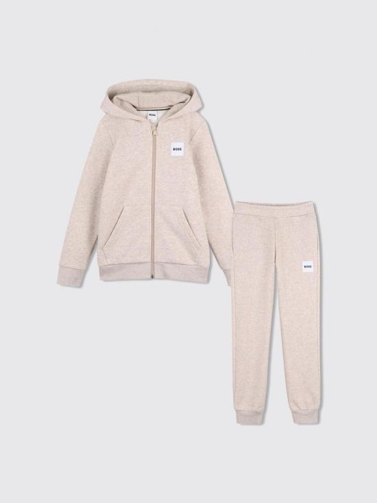 26FW [키즈] 보스 캐주얼 세트 J53442 B51 Beige
