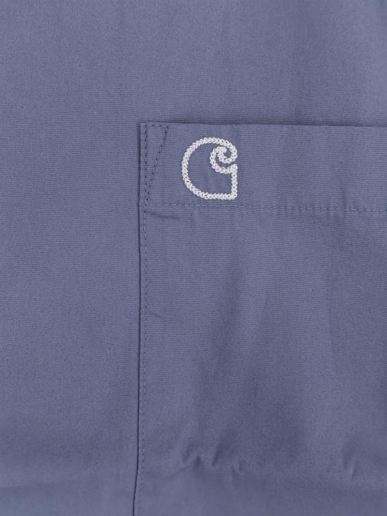 26FW 칼하트 WIP 반팔 셔츠 I036809 3S2XX Blue - CARHARTT WIP