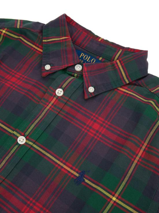 26FW [키즈] 폴로 랄프로렌 셔츠 323B24638 001 Red - POLO RALPH LAUREN