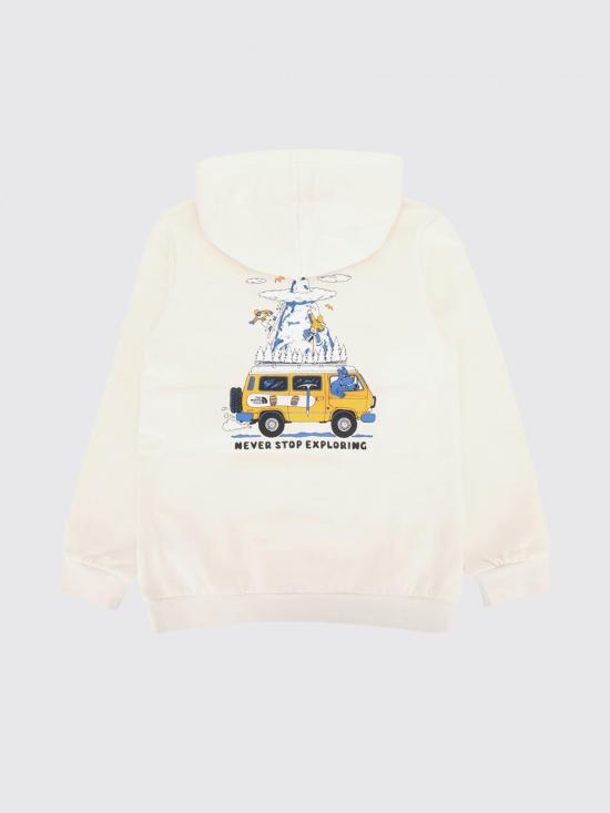 26FW 노스페이스 후드 티셔츠 NF0A8JGZ QLI1 Cream - NORTH FACE