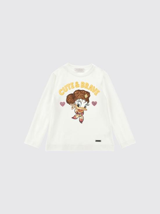 26FW [키즈] 모나리자 티셔츠 19H6208004 0198 Yellow Cream