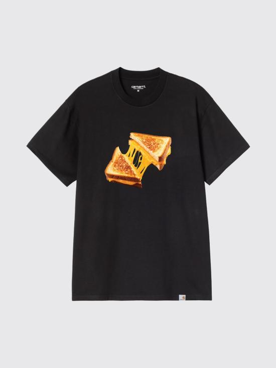 26FW 칼하트 WIP 반팔 티셔츠 I036882 89XX Black - CARHARTT WIP