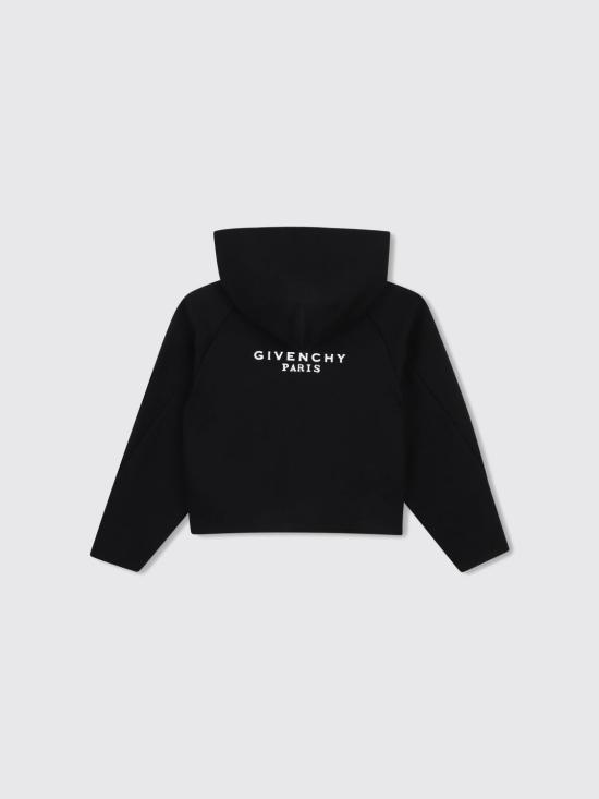 26FW [키즈] 지방시 풀오버 H31327 09B Black - GIVENCHY