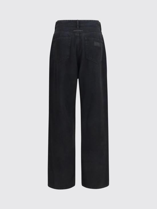 26FW MM6 메종마르지엘라 데님 팬츠 SH0LA0045M30064 963 Black - MM6 MAISON MARGIELA