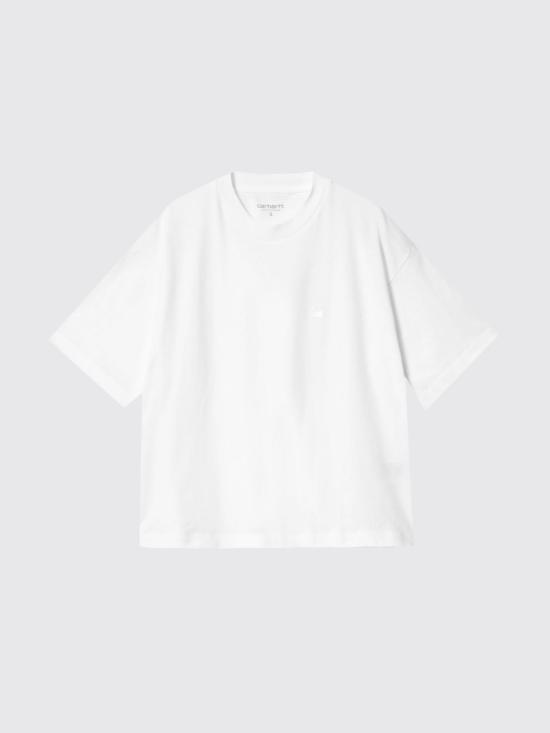 26FW 칼하트 WIP 숏슬리브 체스터 티셔츠 I030656 02XX White - CARHARTT WIP