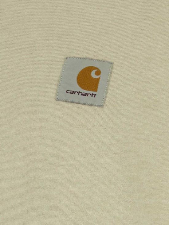 26FW 칼하트 WIP 숏슬리브 비스타 티셔츠 I030780 2LPGD Sand - CARHARTT WIP