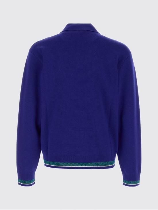 26FW 베르사체 폴로 티셔츠 10267451A19072 1UI10 Blue - VERSACE