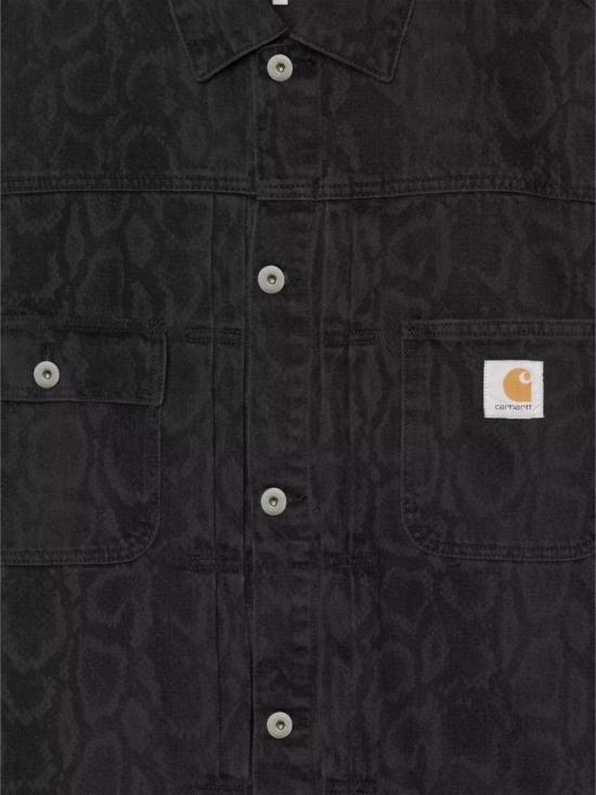 26FW 칼하트 WIP 벨마 스네이크 카모 자켓 I036586 3R260 Black - CARHARTT WIP