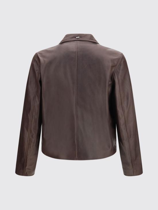 26FW 아워레가시 미니 왁스드 보바인 자켓 M4269MM Brown - OUR LEGACY