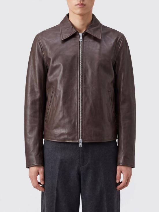 26FW 아워레가시 미니 왁스드 보바인 자켓 M4269MM Brown