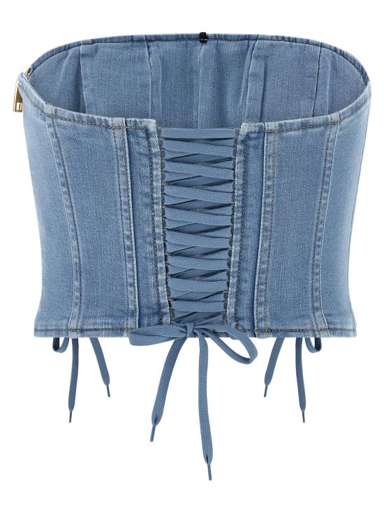  엘리자베타프랜치 셔츠 LDJT02D61E2192 BLUE - ELISABETTA FRANCHI