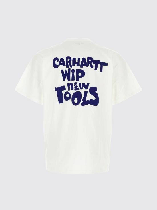 26FW 칼하트 WIP 반팔 티셔츠 I037221 02XX White - CARHARTT WIP