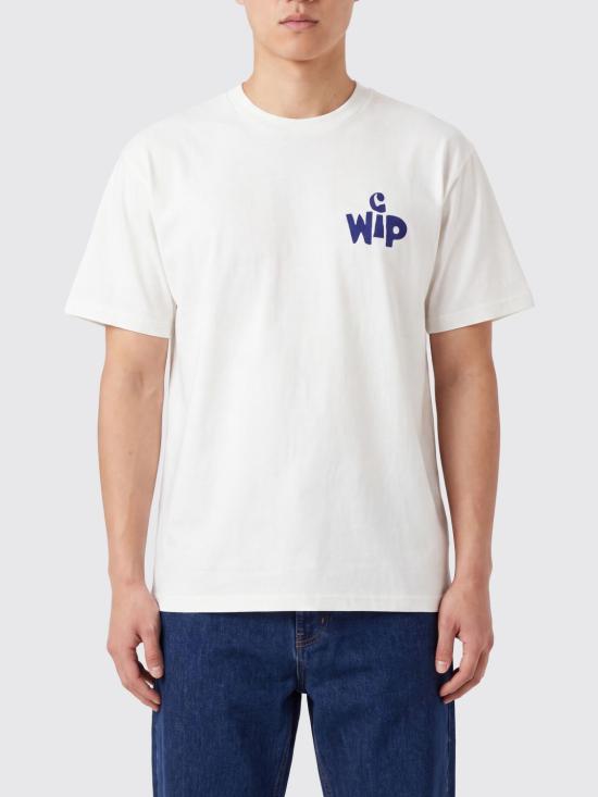 26FW 칼하트 WIP 반팔 티셔츠 I037221 02XX White
