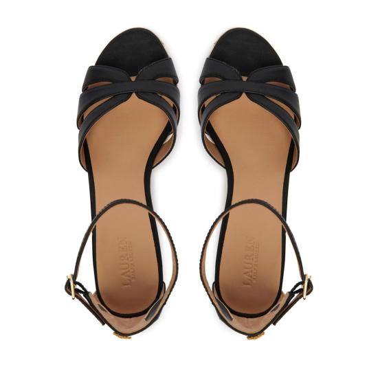 26SS 랄프 로렌 샌들 802P04433001 Black - RALPH LAUREN