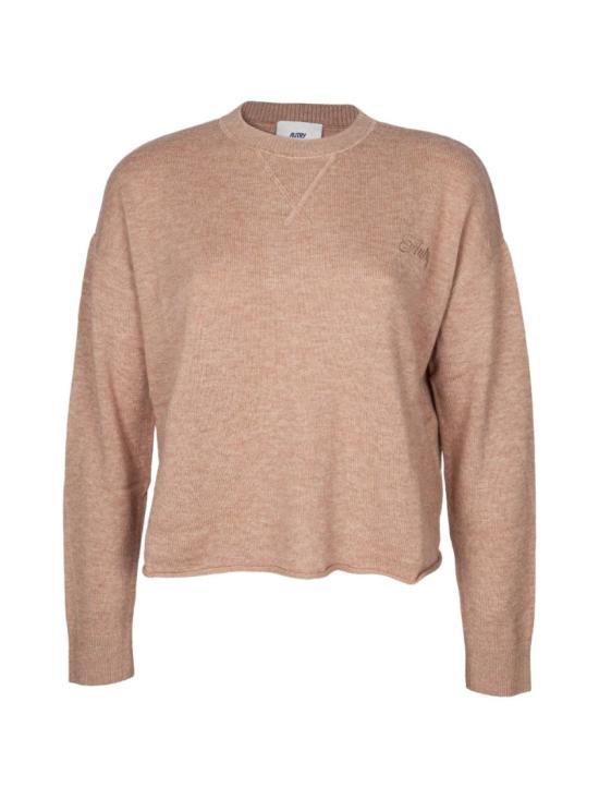 26FW 오트리 니트웨어 SEPW149EWOOL WS BEIGE Pink