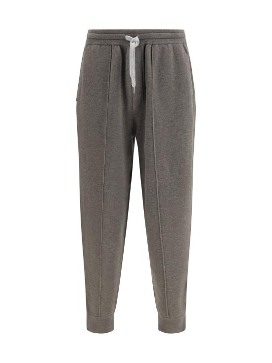 26FW 브루넬로 쿠치넬리 트레이닝/조거 팬츠 M2219209G CKP08 GRAY