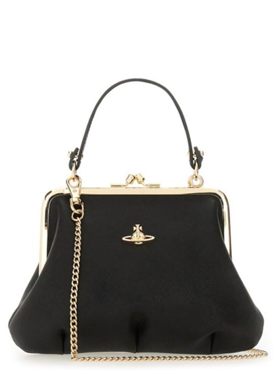 26FW 비비안웨스트우드 그래니 프레임 퍼스 4B010007W L001NN402 Black - VIVIENNE WESTWOOD