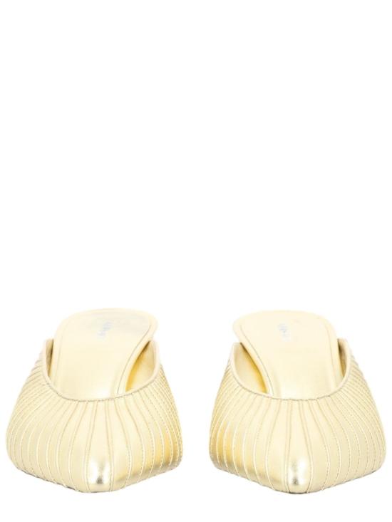 26FW 베르사체 뮬/슬리퍼 1024785 1A185091X70J Yellow - VERSACE
