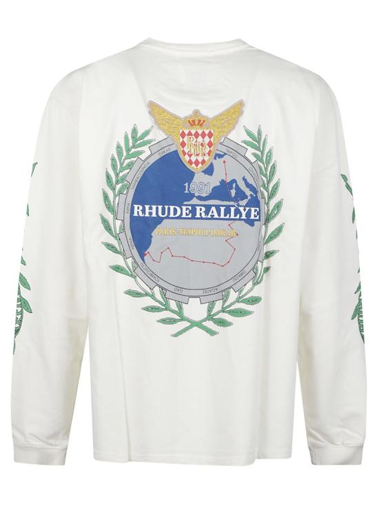26FW 루드 긴팔 티셔츠 RHPF26TT17012 White - RHUDE