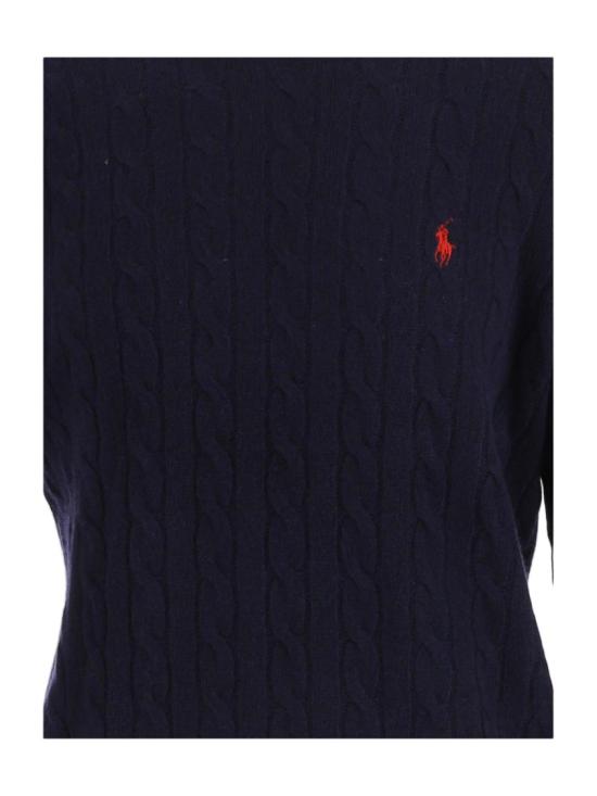 26FW 폴로 랄프로렌 케이블 니트 스웨터 710876762002 Blue - POLO RALPH LAUREN