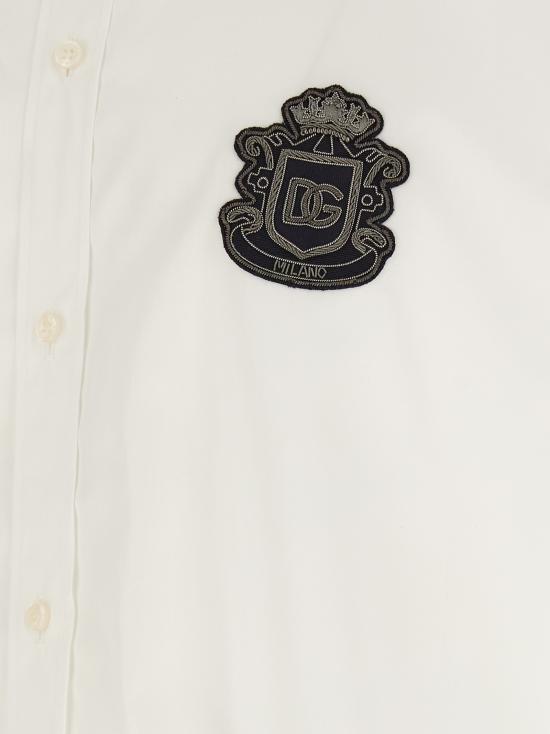 26FW 돌체앤가바나 긴팔 셔츠 G5NP9ZGK527W0800 White - DOLCE & GABBANA
