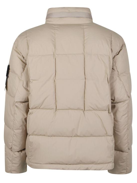 26FW 스톤 아일랜드 코튼 나일론 텔라 다운 자켓 L2 S15 41000 46 S0462 Neutrals - STONE ISLAND