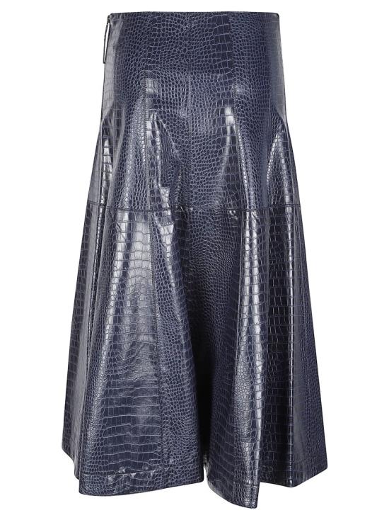 26FW 핑코 스커트 107828 A3MR Blue - PINKO