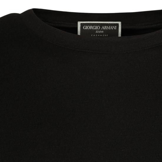 26FW 조르지오 아르마니 니트웨어 8NSM60SJJCZUC99 Black - GIORGIO ARMANI