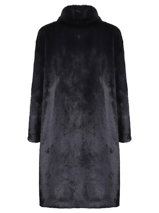 26FW 에르노 소프트 얼터너티브 퍼 코트 GC000491D 12422 Black - HERNO