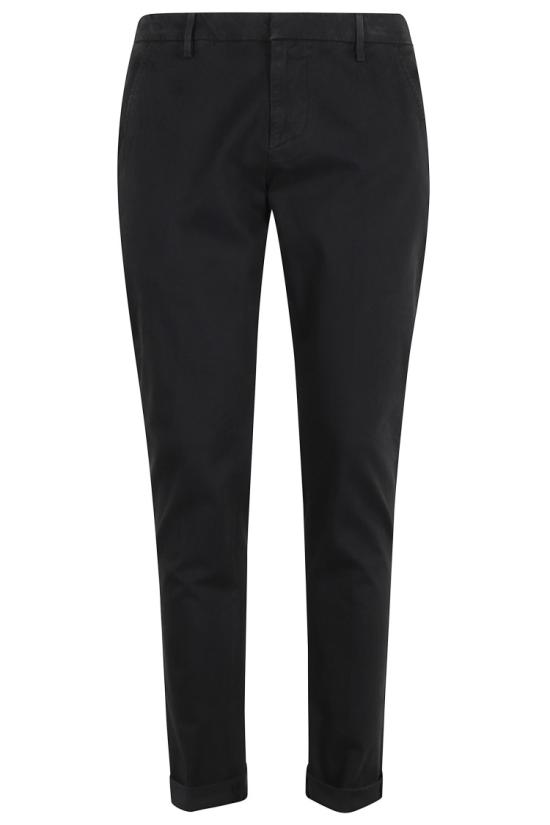 25FW 돈답 팬츠 UP235 GSE043U PTD 097 Black - DONDUP