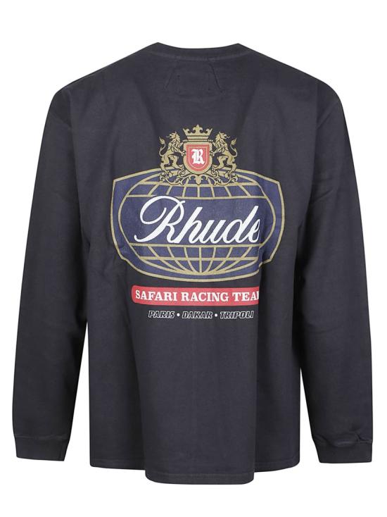 26FW 루드 긴팔 티셔츠 RHPF26TT16012 Black - RHUDE