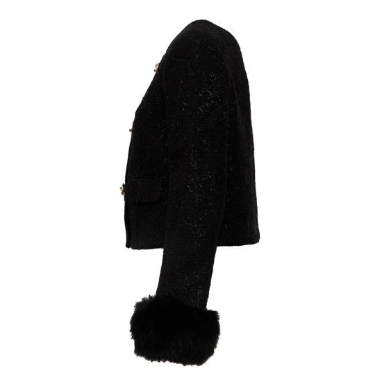 26FW 셀프 포트레이트 자켓 AW26131J Black - SELF PORTRAIT