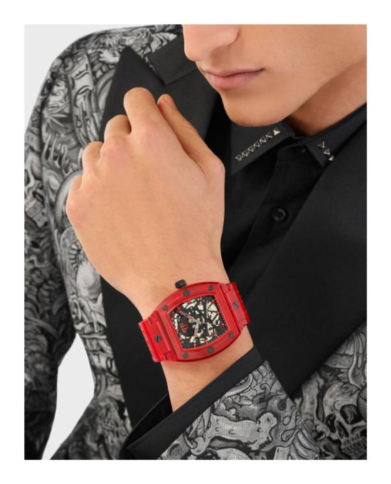  필립 플레인 손목시계 PWPTA0224 RED OS - PHILIPP PLEIN