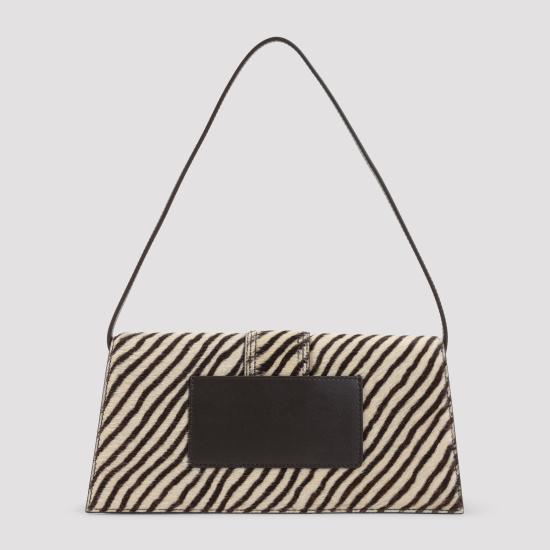 26FW 자크뮈스 르 밤비노 플랩백 자크뮈스 BAW00013AC10C05 1IM BEIGE DARK BROWN ANTELO - JACQUEMUS