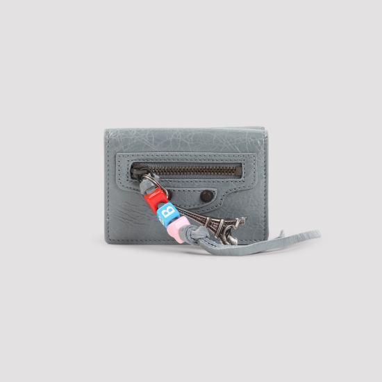 26FW 발렌시아가 르 시티 미니 지갑 810669 2ACOT 4751 BLUE GREY - BALENCIAGA