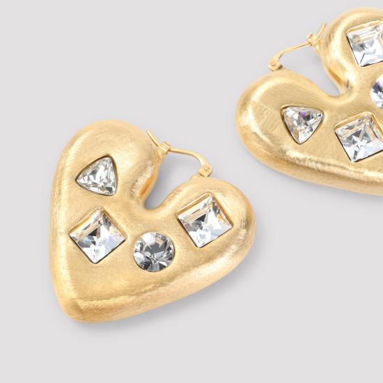 26FW 자크뮈스 이어링 JWW00812AOT4031 283 GOLD CRYSTAL - JACQUEMUS