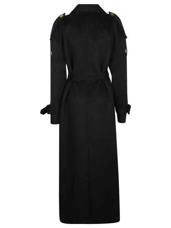 26FW 엘리자베타프랜치 코트 CP02D66E2 Black - ELISABETTA FRANCHI