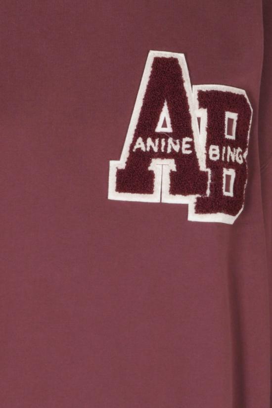 26FW 애니빙 탑 A0812601 099 Burgundy - ANINE BING