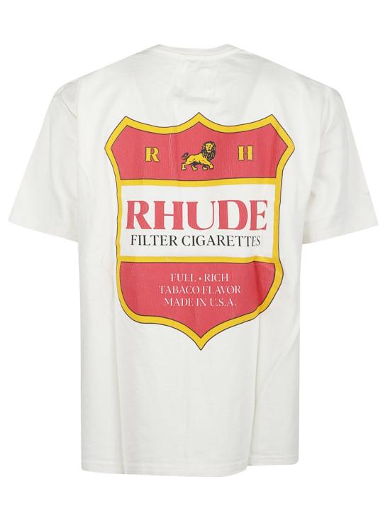 26FW 루드 반팔 티셔츠 RHPF26TT01012 White - RHUDE