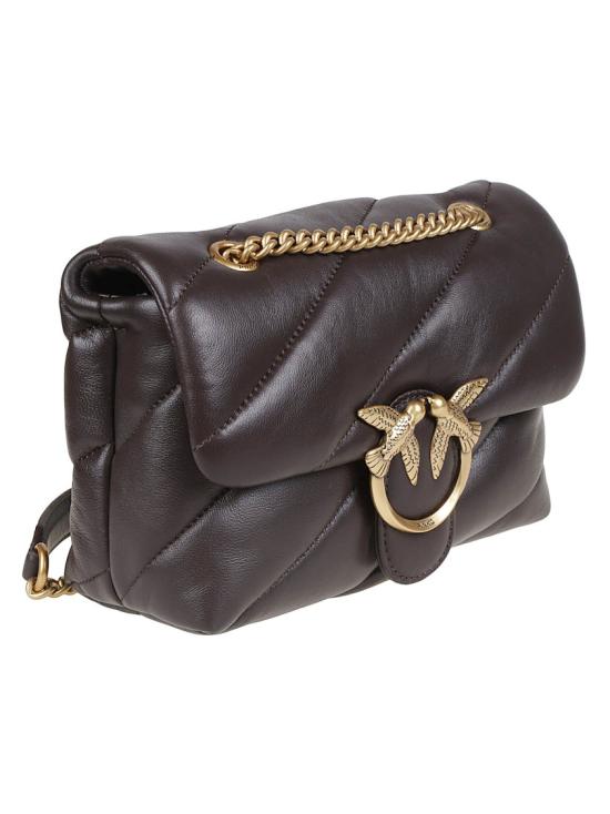 26FW 핑코 숄더백 100039 A0F2 Brown - PINKO