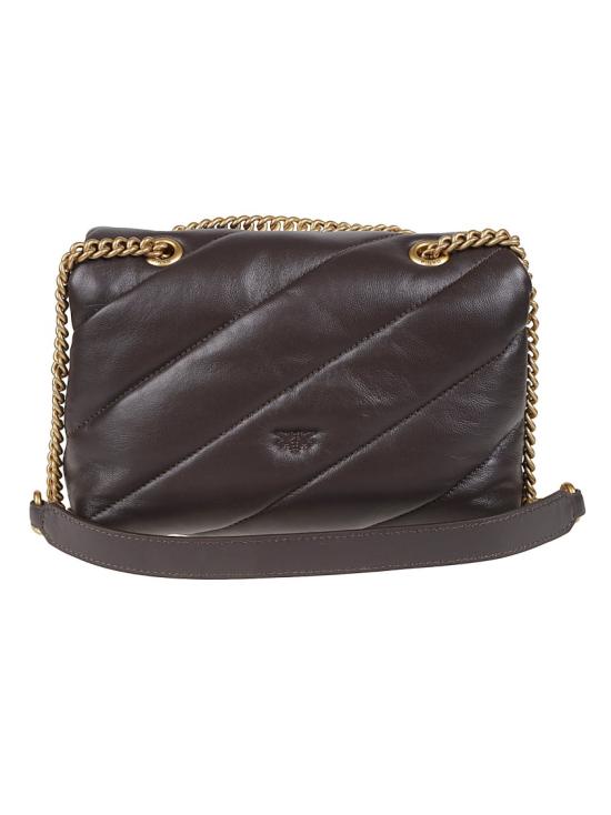 26FW 핑코 숄더백 100039 A0F2 Brown - PINKO