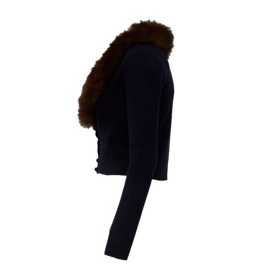 26FW 셀프 포트레이트 자켓 AW26148CA Black - SELF PORTRAIT