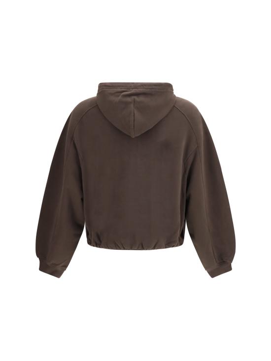 26FW 자크뮈스 후드 티셔츠 HOU00314AJ00325 881 BROWN - JACQUEMUS