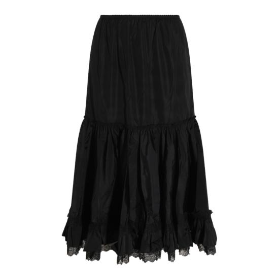 26FW 가니 스커트 A1090334099 Black