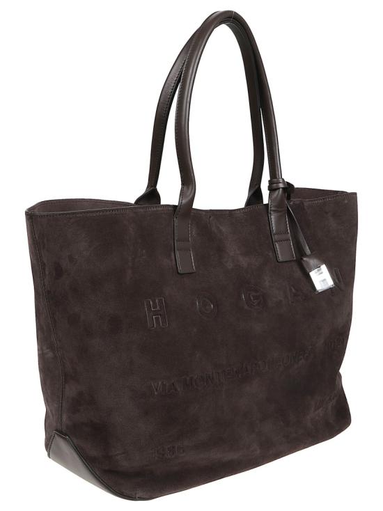 26FW 호간 토트백 KBW01TA3300UGM Brown - HOGAN